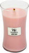 WoodWick Geurkaars Mini Coastal Sunset - 8 cm / ø 7 cm - Geurkaars in Glas - Houten Lont