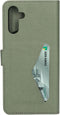 Mobiparts Galaxy A13 (2022) 5G - Classic Wallet Case - Ruimte voor pasjes - Groen