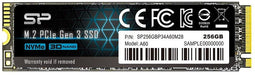 Silicon Power P34A60 - M.2 PCIe 3.0 NVMe SSD 256GB - Leessnelheid 2200MB/s - Schrijfsnelheid 1600MB/s