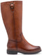 Tamaris Comfort Essentials - Dames Laarzen - Uitneembare zool - Cognac