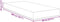vidaXL - Pocketvering - Matras - Donkergrijs - Medium - 80x200x20 - cm - Stof