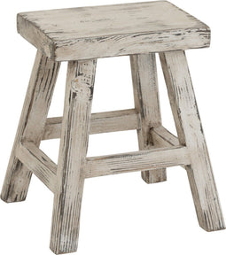 J-Line Kruk Ibiza Rechthoek Hout White Wash