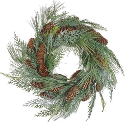 Beliani ASTURIA - Krans - Groen - Kunststof