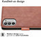 iMoshion Hoesje Geschikt voor Motorola Moto G82 / Moto G52 Hoesje Met Pasjeshouder - iMoshion Luxe Bookcase - Bruin