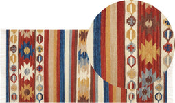 Beliani JRARAT - Rug - Multicolor - Wol