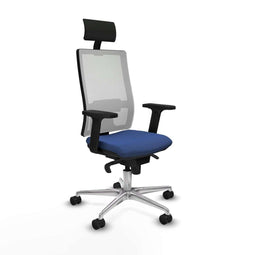 Bureaustoel Piqueras y Crespo 2D086N1 Marineblauw