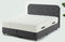 Dreamhouse® Rondo Boxspring met Opbergruimte – Bed - 160 x 200 cm - Velvet Antraciet - Complete boxspring