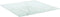 vidaXL - Tafelblad - 50x50 - cm - 6 - mm - gehard - glas - met - marmeren - design - wit