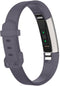 iMoshion Bandje Geschikt voor Fitbit Alta HR / Alta - iMoshion Siliconen bandje - Grijs