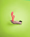 Shots - Loveline LOVE005PNK - Smooth Ultra Soft Silicone Rabbit Vibrator - Astro Dust