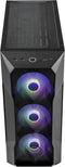 Cooler Master MasterBox TD500 Mesh V2 - Tower Behuizing - Gehard glas - Zwart