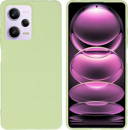 iMoshion Hoesje Geschikt voor Xiaomi Redmi Note 12 Pro / Poco X5 Pro 5G Hoesje Siliconen - iMoshion Color Backcover - groen