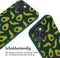 iMoshion Hoesje Geschikt voor iPhone 15 Hoesje Met Koord - iMoshion Siliconen design hoesje met koord - Groen / Avocado Green