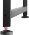 tectake® Flint - Bureau - Houten bureaublad - Industrieel design - Zwart metalen frame - Afmetingen 120 x 59 x 76,5 cm