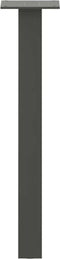 vidaXL - Salontafelpoten - 4 - st - 42 - cm - staal - antraciet