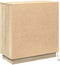 vidaXL - Sideboard - met - LED - in - Sonoma - Eik - 71x34,5x75 - cm - Kunststof