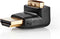 Nedis CVGB34902BK - HDMI adapter - 270° gehoekte connector - Zwart