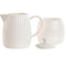 Melk- en Suikerpot Home ESPRIT Wit Porselein 250 ml 12 x 7,6 x 9 cm 2 Onderdelen