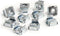 StarTech CABSCREWM52 - Montagekit - 100 Stuks M5 Montageschroeven en Plaatmoeren - Zilver (100 stuks)