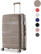 SKYCASES Travelin' Charm - 24-inch Reiskoffer - Lichtgewicht 68L Cijferslot 41x24x69 cm