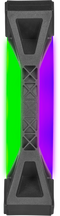 Corsair iCUE QL120 RGB PWM - Ventilator 120mm - 3x Multi-kleur - Zwart (3 stuks)