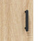 vidaXL - Dressoir - 34,5x34x90 - cm - bewerkt - hout - sonoma - eiken
