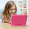 Tablet Hoes Kinderen Geschikt voor iPad 2 (2011) 9.7 inch /iPad 3 (2012) 9.7 inch / iPad 4 (2012) 9.7 inch - Kidsproof Backcover met handvat - Roze