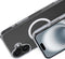 Mobiparts iPhone 16 Plus - Hardcover - MagSafe Compatible met Corner Protection - Transparant