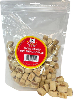 600 gr Dog treatz oven baked mini mergkoekje
