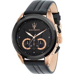 Maserati - Heren Horloge Traguardo R8871612027 - Zwart