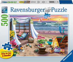 Ravensburger puzzel Strandavond - Legpuzzel - 500 stukjes