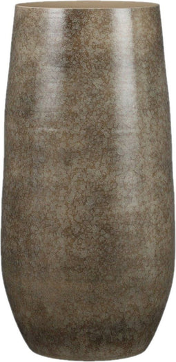 Mica Decorations - Bloemenvaas - Terracotta - nature bruin shadow - D26 en H50 cm