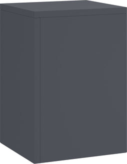vidaXL - Plantenstands - - - 3-delige - set - in - antraciet - staal