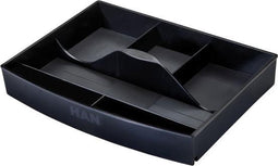 HAN - inzetbak ladenkast inzetbak - 6 vaks - zwart - HA-1016-13
