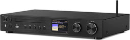 Soundmaster ICD4350SW - Stereo HiFi muziekcenter - DAB+ FM internetradio Bluetooth CD USB - Zwart