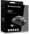 Conceptronic Optical Wireless Mouse - 5 knoppen - 1600 DPI - Zwart