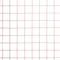 vidaXL Draadgaas vierkant 25x1 m staal met PVC coating rood