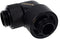 Alphacool Eiszapfen 16/10mm - Compression fitting 90° rotatable G1/4 - Zwart