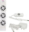 Ezeefox Radiatorventilator - 3 Ventilatoren - Thermosensor - Universeel