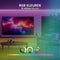 EGLO connect.z Sania-Z - Smart Wandlamp - Dimbaar RGB & wit licht - Wit - 20 cm