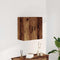 vidaXL - Wandkast - 60x31x60 - cm - bewerkt - hout - oud - houtkleurig