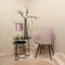 Eetkamerstoel Luca Boucle Vintage Pink