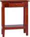 vidaXL - Wandtafel - 60x30x75 - cm - massief - mahoniehout - klassiek - bruin