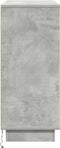 vidaXL - Dressoir - met - LED - Betongrijs - 90x32x75 - cm - Gelaagd - Hout