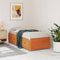 vidaXL - Slaapbank - zonder - matras - 90x200 - cm - massief - grenenhout - wasbruin
