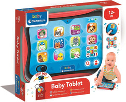 Clementoni Baby - Sprekende tablet - 12 touch-knoppen met muziek - Multikleur