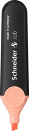 Schneider tekstmarker - Job pastel - perzik - markeerstift - S-1526