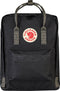 Fjallraven Kanken - Rugzak 16 liter - Black / Striped