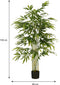 Mica Decorations Bamboe Kunstplant in Pot - H150 x Ø60 cm - Groen