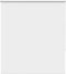 vidaXL - Rolgordijn - verduisterend - 130x150 - cm - stofbreedte - 126,6 - cm - wit